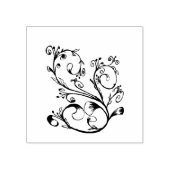 Ein Lächeln in der Briefmarke der Holzkunst Gummistempel (Prägung)