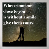 Ein Lächeln Poster (Vorne)