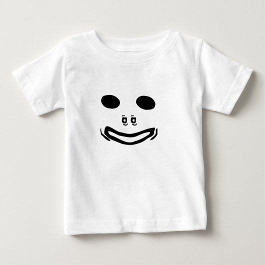 ein lächelndes Gesicht Baby T-shirt (Vorderseite)