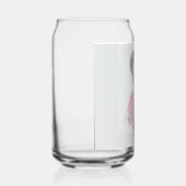 EIN LÄCHELNES Trinkglas Dosenglas (Rechts)