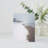 Ein Lakeshore Winter Postkarte (Stehend Vorderseite)