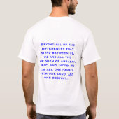 Ein Land, ein Schicksal T-Shirt (Rückseite)