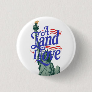 Ein Land in Liebe Button
