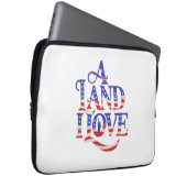 Ein Land in Liebe Laptopschutzhülle (Vorne Rechts)