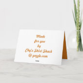 Ein Land-Weg Karte (Rückseite)