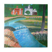 Ein Länderstream Fliese (Vorderseite)