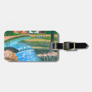 Ein Länderstream Gepäckanhänger