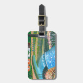 Ein Länderstream Gepäckanhänger (Vorderseite vertikal)