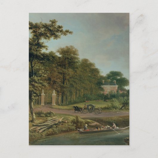 Ein Landhaus Postkarte (Vorderseite)