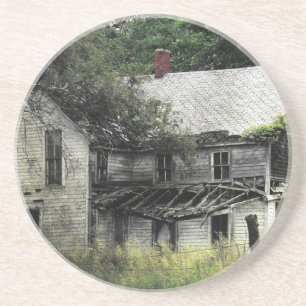 Ein ländliches Missouri-Abandoned House Getränkeuntersetzer