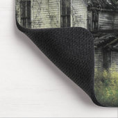 Ein ländliches Missouri-Abandoned House Mousepad (Ecke)