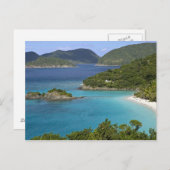 Ein landschaftliche von Caneel Bay von einer Straß Postkarte (Vorne/Hinten)