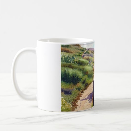 Ein landschaftlicher Weg innerhalb des Torrey Pine Kaffeetasse (Links)