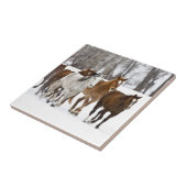 Ein landschaftlicher Winter Fliese (Seite)