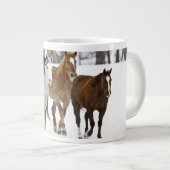 Ein landschaftlicher Winter Jumbo-Tasse (Vorderseite Rechts)