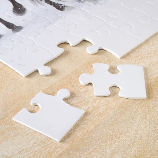 Ein landschaftlicher Winter Puzzle (Seite)