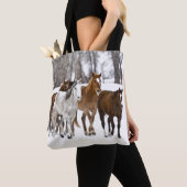 Ein landschaftlicher Winter Tasche (Von Nahem)