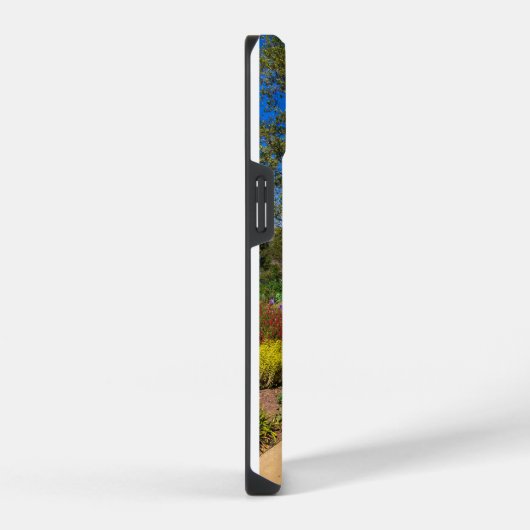 ein langer, kurvenreicher Weg zu den Descanso Gard iPhone Hülle (Rechte Seite)