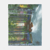 Ein langer Tag zu Fuß Fleece Blanket (Vorderseite)