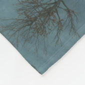 Ein langer Tag zu Fuß Fleece Blanket (Ecke)