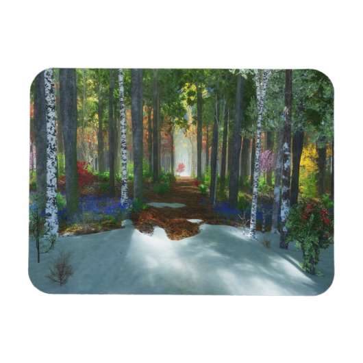 Ein langer Tagesspaziergang, flexibles Magnet (Horizontal)