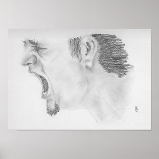 Ein langsamer roter Fluss fließt durch uns alle Poster