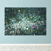 Ein Lark auf der Wiese Leinwanddruck (Insitu (Holzboden))