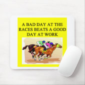 ein laufender Witz des lustigen Pferdespielers Mousepad (Mit Mouse)