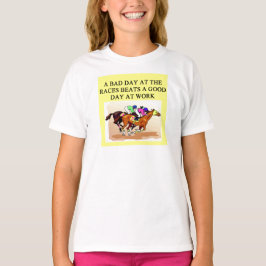 ein laufender Witz des lustigen Pferdespielers T-Shirt