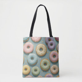 Ein Launiger Pastell-Donut-Traum Tasche