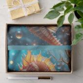 Ein launisches Seepferd Seidenpapier (Geschenk)