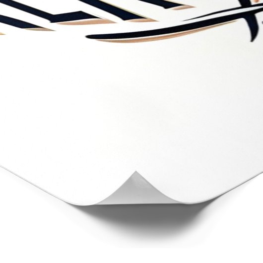 Ein lauschiger Schatz für Herz Poster (Ecke)