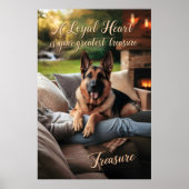 Ein lauwarmer Autumnal-Komfort Poster (Vorne)