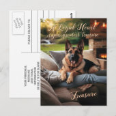 Ein lauwarmer Autumnal-Komfort Postkarte (Vorne/Hinten)