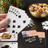 Ein Leben, das du Liebe machst Spielkarten (In Situ)