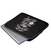  | Ein Leben erschaffen, das sie lieben Laptopschutzhülle (Vorne Knopf)