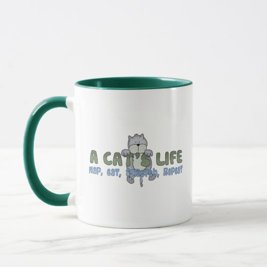 Ein Leben für Katzen Tasse (Links)
