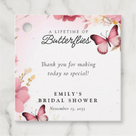 Ein Leben im Brautparty der Schmetterlinge Geschenkanhänger