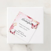 Ein Leben im Brautparty der Schmetterlinge Geschenkanhänger (Beispiel)