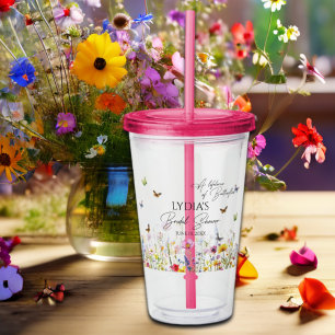 Ein Leben im Brautparty der Wildblume von Schmette Acryltrinkbecher
