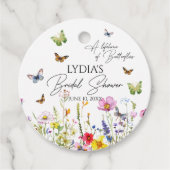 Ein Leben im Brautparty der Wildblume von Schmette Geschenkanhänger (Vorderseite)