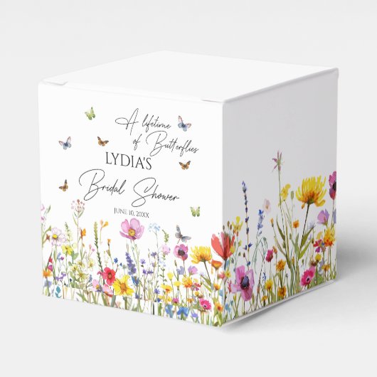 Ein Leben im Brautparty der Wildblume von Schmette Geschenkschachtel (Vorderseite)