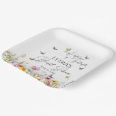 Ein Leben im Brautparty der Wildblume von Schmette Pappteller (Gewinkelt)