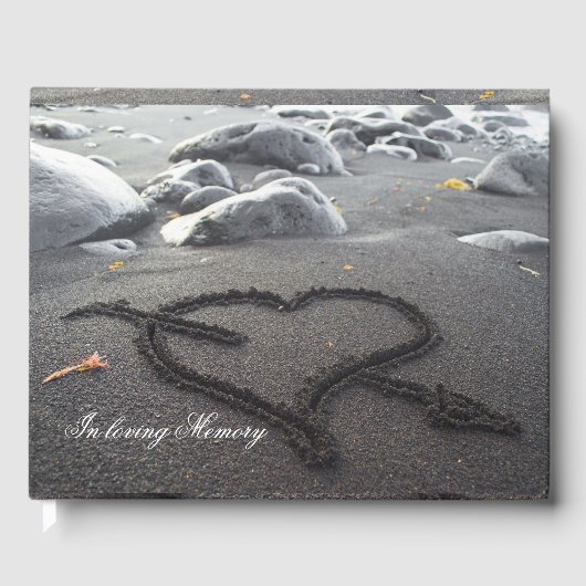 Ein Leben im Gedächtnis: In Love Memory Guest Book Gästebuch (Vorderseite)