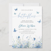 Ein Leben im Party des Brautparty der Schmetterlin Einladung (Vorderseite)