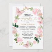 Ein Leben in den Schmetterlingen Einladung zur Bra (Vorderseite)