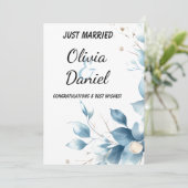 Ein Leben in Liebe und Lachen Einladung (Stehend Vorderseite)