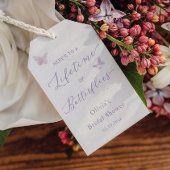 Ein Leben lang Butterflies Brautparty Gunst Geschenkanhänger