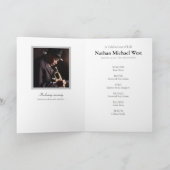 Ein Leben lang lebend Feier des Programms Leben Programm (Innenseite)