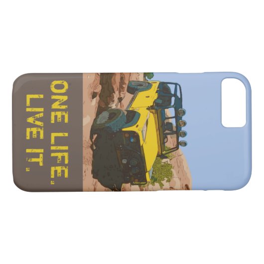 EIN LEBEN. LIVE ES. Case-Mate iPhone HÜLLE (Rückseite (Horizontal))